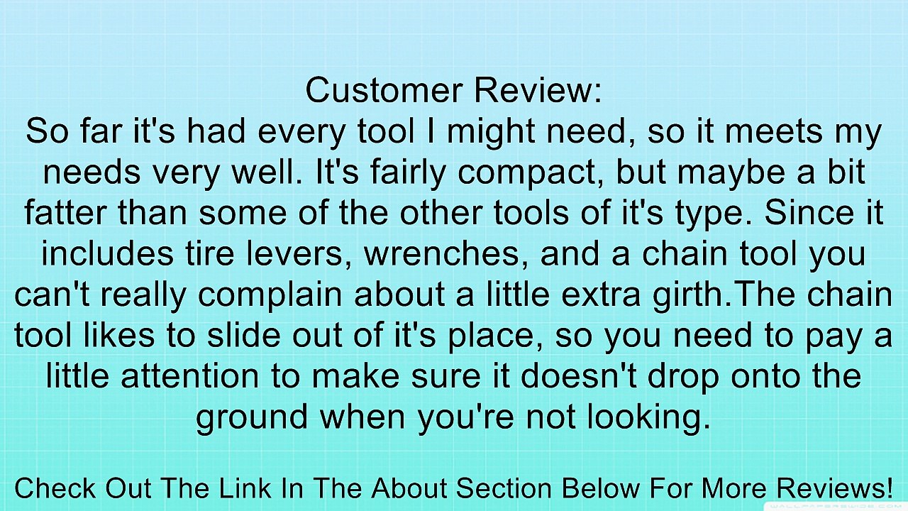 SKS CTWorx 20Function Bicycle Tool Review video Dailymotion