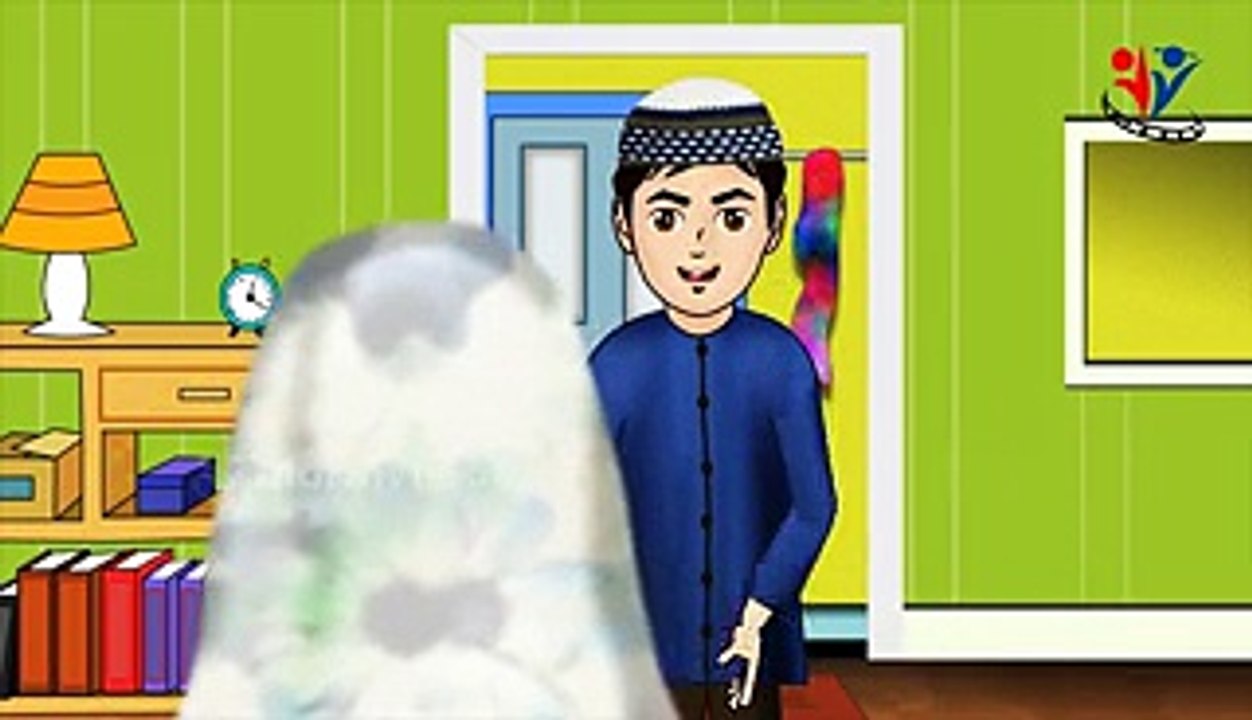 Dua when entering Toilet - Abdul Bari Islamic Cartoon for children - Video Dailymotion