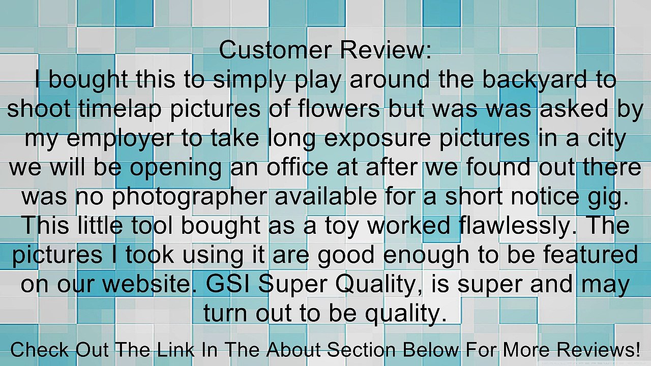 GSI Super Quality Multi-Function Timer Remote Control Shutter for Panasonic DMC-FZ30, DMC-FZ20, DMC-FZ50, DMC-FZ30K, DMC-FZ20K, DMC-FZ50K, DMC-FZ30S, DMC-FZ20S, DMC-FZ50S, LC-1, L1, DIGILUX 2, DIGILUX 3 Cameras, LCD Illuminated Screen, Exceeds the Panason