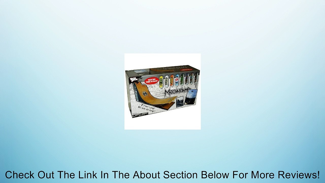 Tech Deck Mega Ramp Value Pack - MegaRamp + 8 Fingerboards Review