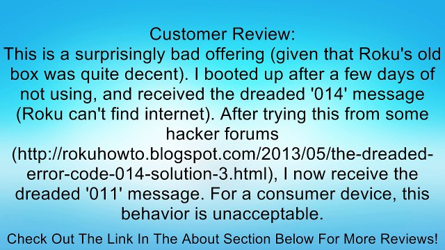 Roku 3500XB Streaming Stick (HDMI) (Certified Refurbished) Review