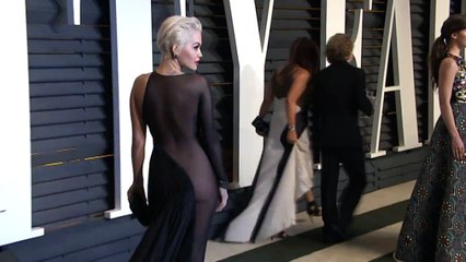 Vanity Fair Oscar party: Rita Ora wears VERY risqué dress
