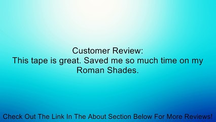 Iron-on Roman Shade Rib Tape 72 yds White Review