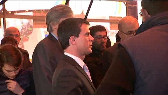 Arrivée de Manuel Valls au salon de l'Agriculture