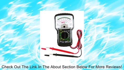 Actron CP7849 Analog Multimeter Tester Review
