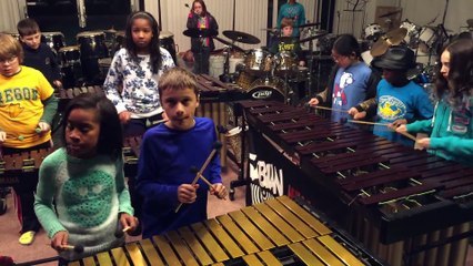 Little kids play an incredible led Zeppelin tribute