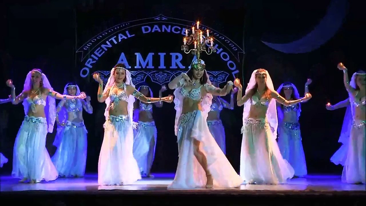 Most ancient dance in the world - belly dance with fire - solo Amira Abdi