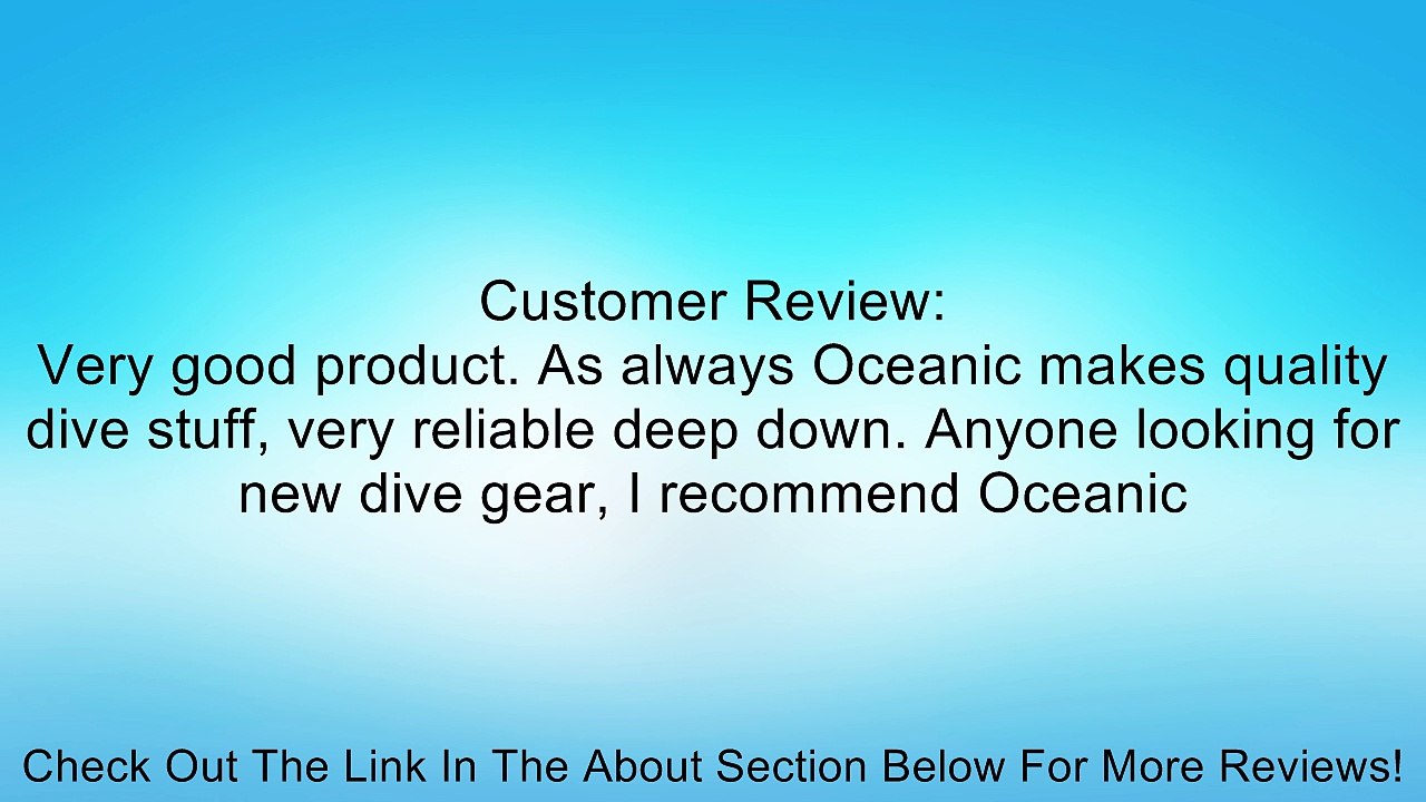 Oceanic SPG Swiv Module NO/Tab New Scuba Pressure Gauge Review