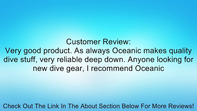 Oceanic SPG Swiv Module NO/Tab New Scuba Pressure Gauge Review
