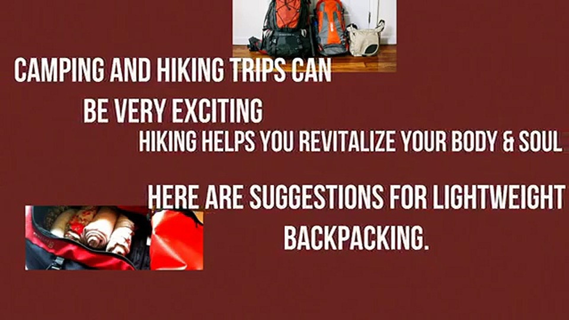 ⁣Essential Guidelines For LIghtweight Backpacking
