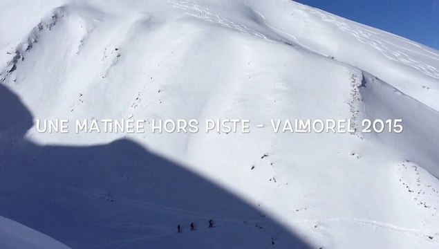 Une matinée hors-piste à Valmorel