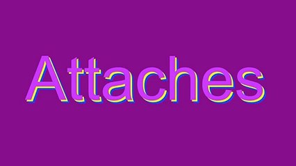 How to Pronounce Attaches