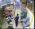 Women stealing products from super market caught in hidden cam - funny video