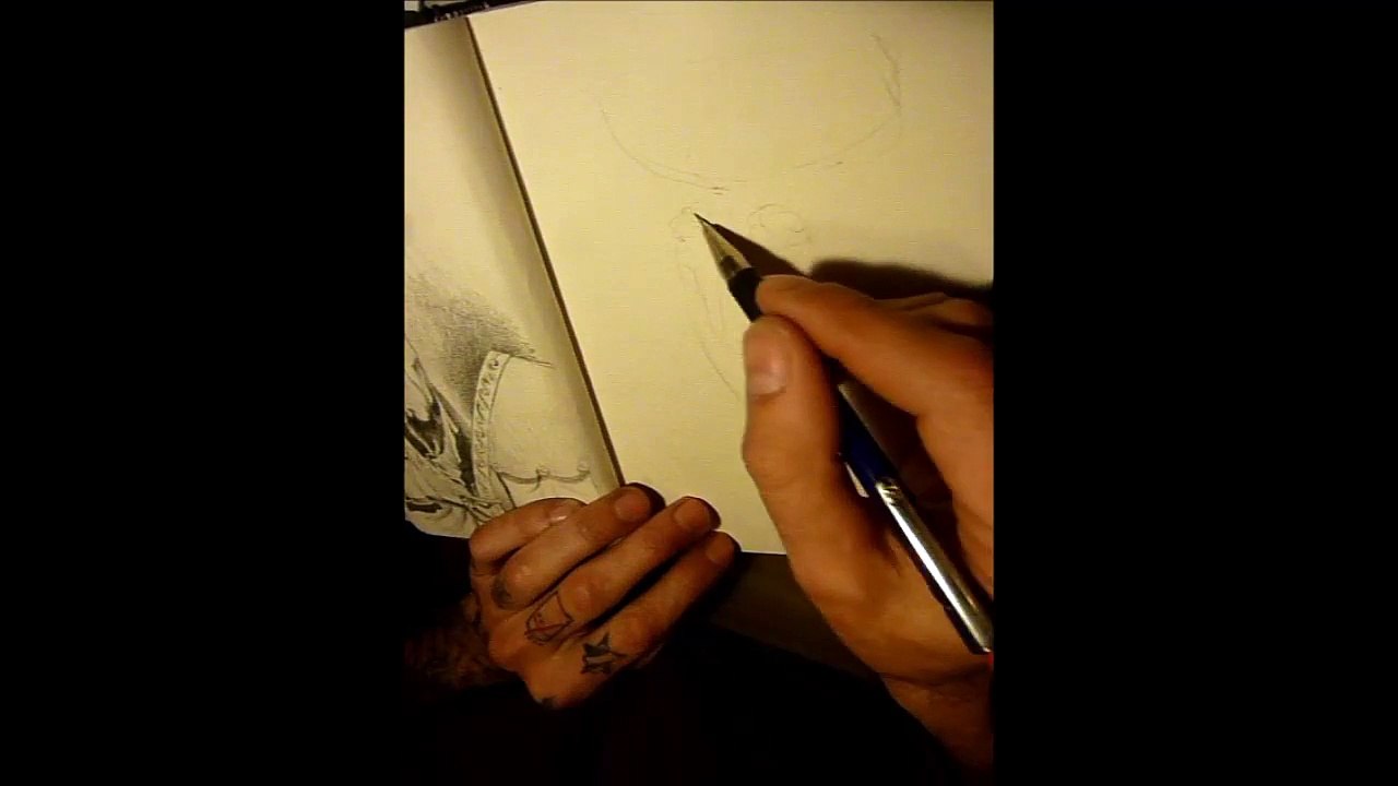 speed drawing barabare