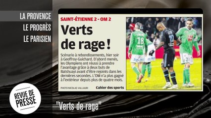 L'OM "Verts de rage", Lyon toujours leader !