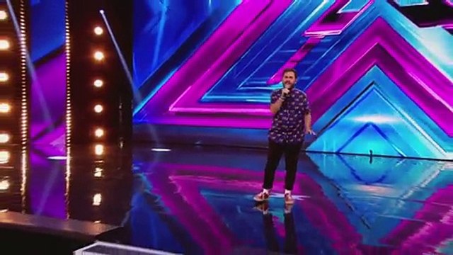 Andrea Faustini sings Try a Little Tenderness Arena auditions Wk 1 The Xtra Factor UK 2014