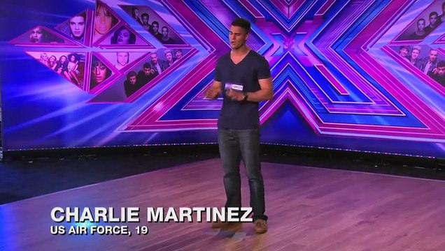 Charlie Martinez sings Enrique Iglesias' Hero Room Auditions Week 2 The X Factor UK 2014