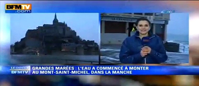 Kadın muhabir neye uğradığını şaşırdı !