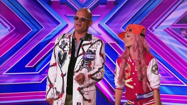 Kitten and The Hip sing K.A.T.H's Shut Up And Dance Room Auditions Week 1 The X Factor UK 2014