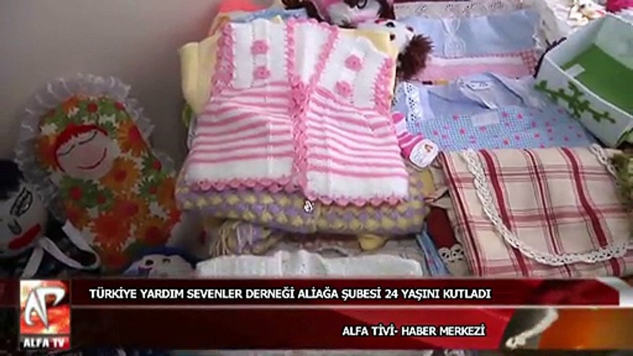 Türkiye yardım sevenler derneği Aliağa şubesi 24 yaşını kutladı