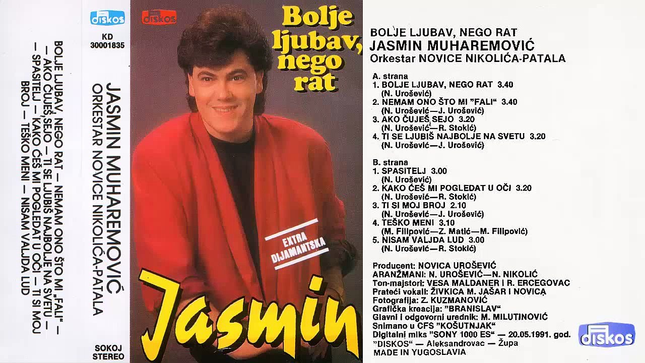 Jasmin Muharemovic - Bolje ljubav nego rat - (A...