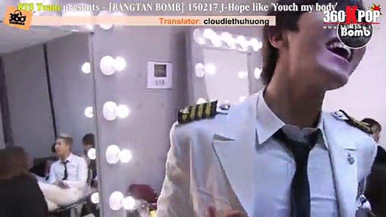 [Vietsub][BANGTAN BOMB] 150217 touch my body j-hope likes this song {BTS Team}[360kpop]