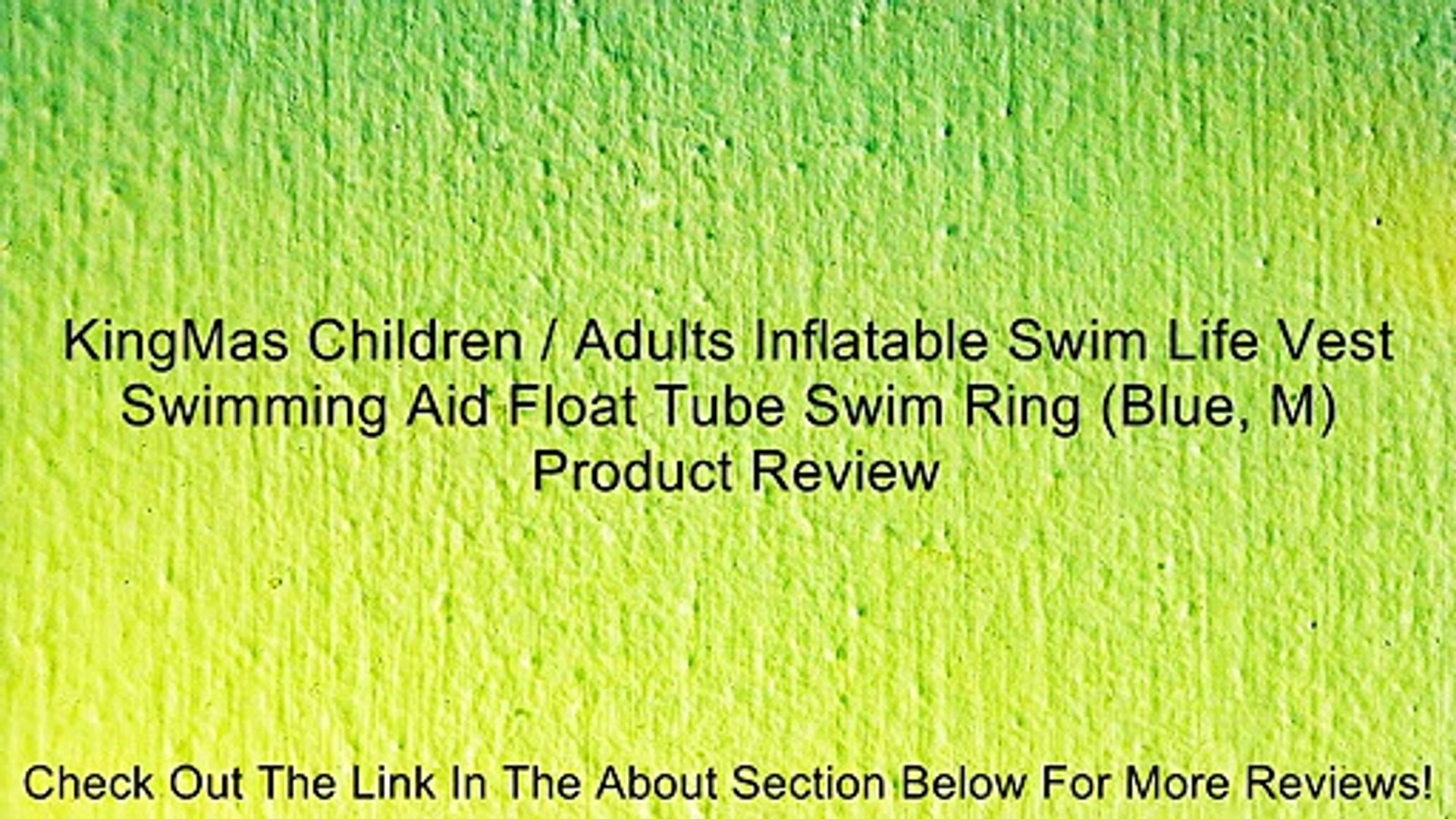 inflatable swimming aid
