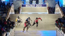 Les Français en mauvaise posture pour le Crashed Ice de Belfast 2015