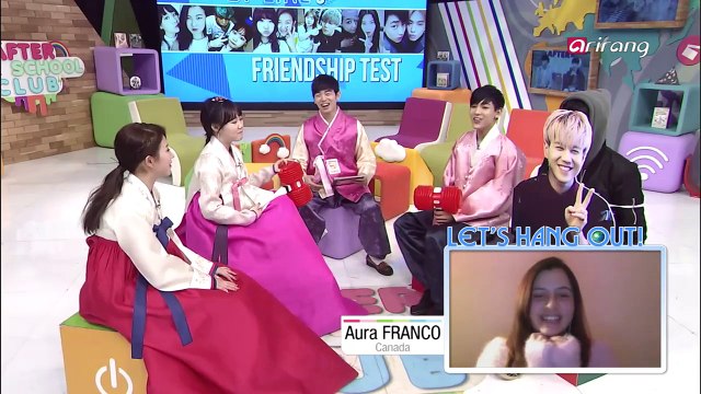 Let's Hangout with 15& and BamBam 15&과 뱀뱀과 설맞이 팬들과 영상통화