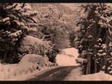 France - La neige sur la route des vacances / stations de ski