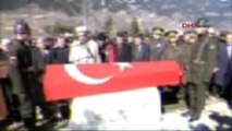 Trabzon-2 3g- Şehit Astsubay Başçavuş Halit Avcı Son Yolculuğuna Uğurlandı