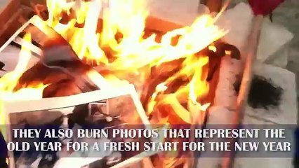 Craziest 10 new year traditions around the world