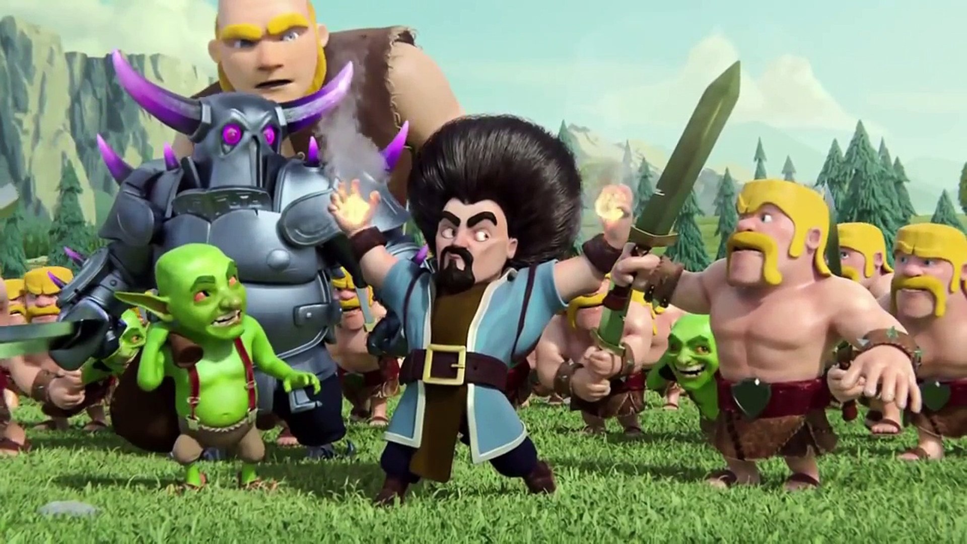 Vídeos do Clash of Clans 