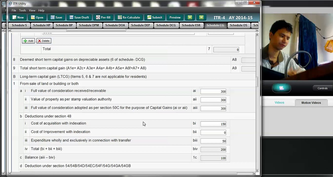 1056( Income tax ) How does capital gain savings account differ from salary savings (Concept)