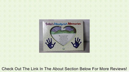 Baby's Handprint Memories Review