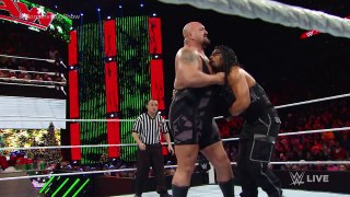 Roman Reigns vs. Big Show- Raw, December 22, 2014 High quality 720P HD