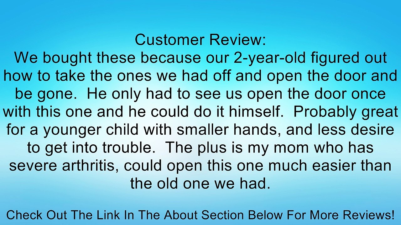 KidCo Door Knob Lock 2 Pack Review