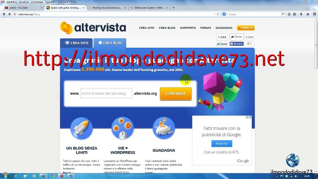 Wordpress blog italiano - iniziare con wordpress - tutorial #01#