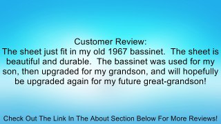 Gingham Bassinet Sheet Review