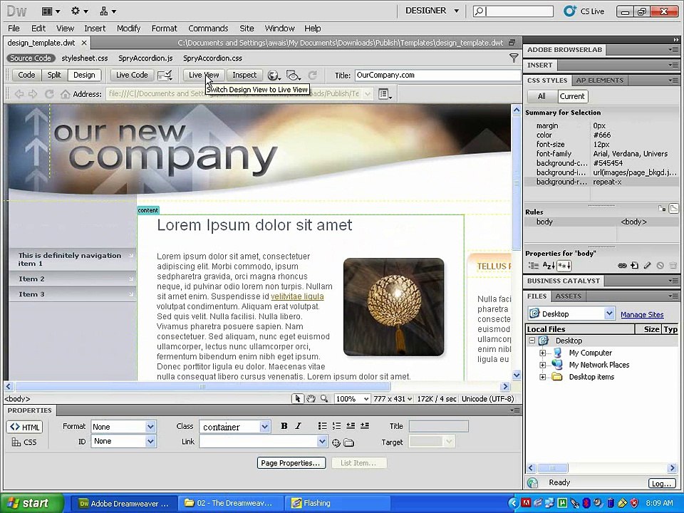 4-Documents Toolbar - Web Designing in urdu