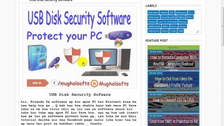 How to Use USB Disk Security Software