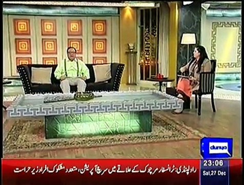 Hasb e Haal ~ 27th December 2014 - Political Comedy Show - Live Pak News