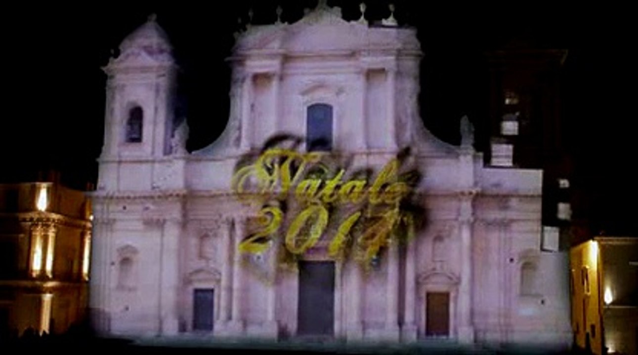 Videomaping Noto Natale 2014