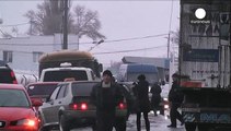 بسته شدن گذرگاههای مرزی اوکراین به کریمه و ترافیک خودرها