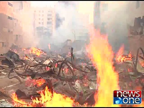 Several shops, houses destroyed in Timber market fire