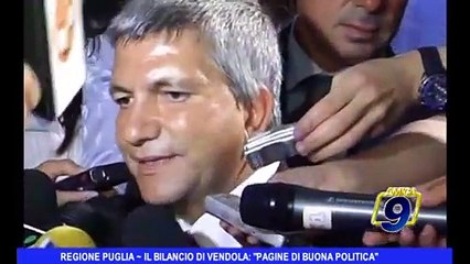 Télécharger la video: REGIONE PUGLIA | Il bilancio di Vendola: 