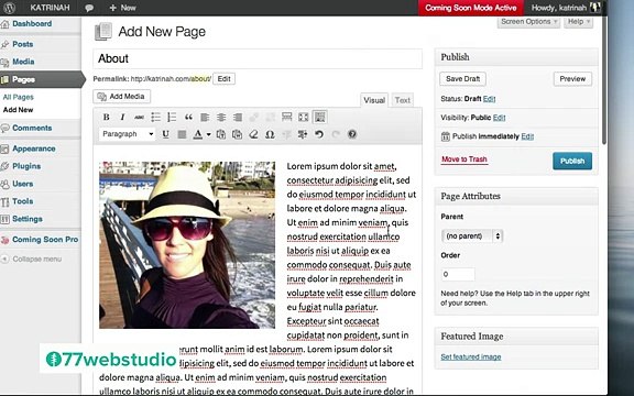 WordPress Tutorial For Beginners Create A Website & Get Online - Today!