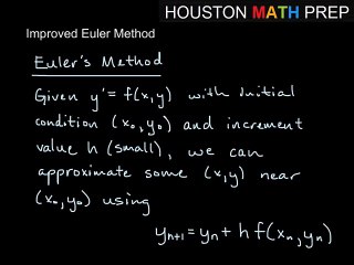 Master the Improved Euler Method for Accurate Numerical Solutions ✨