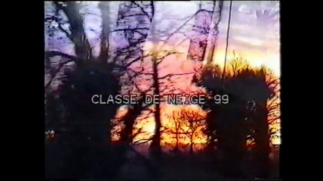 Ecole St Michel classe de neige 1999 à bourg saint maurice (partie 1)