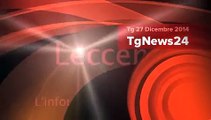 Tg 27 Dicembre 2014: leccenews24 politica, cronaca, sport, l'informazione 24 ore